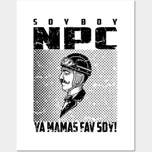 soy boy npc 04 Posters and Art